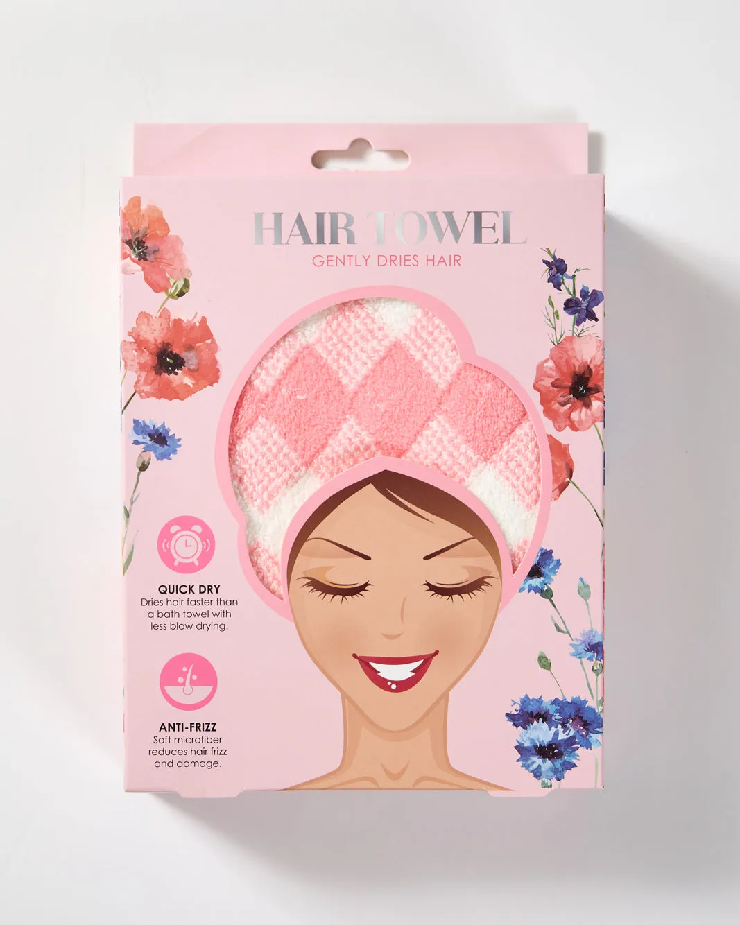 Pink Ultra-Soft Hair Towel sold by Redtag product image thumbnail 2
