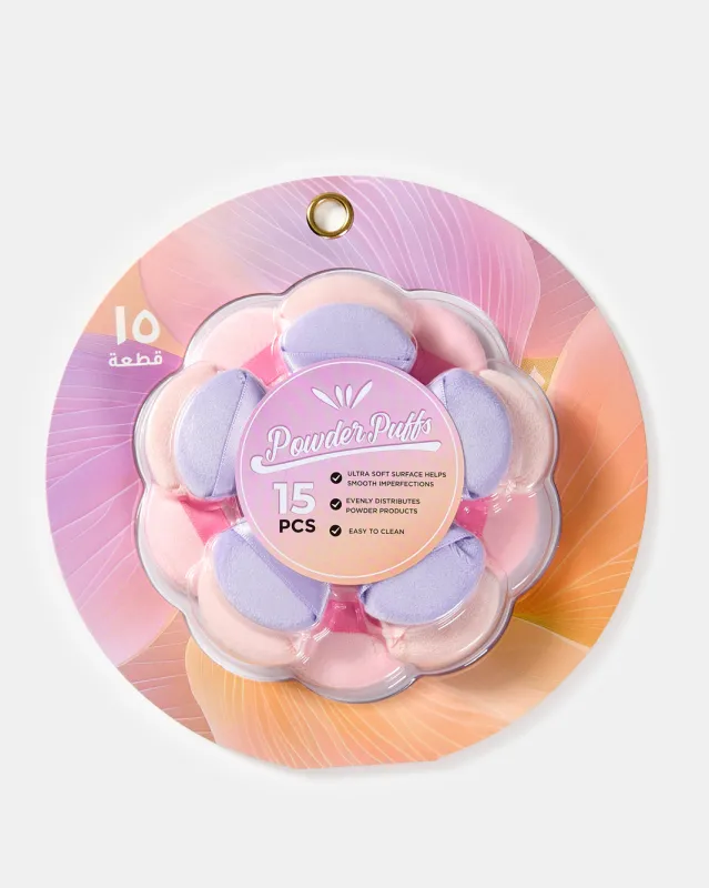 Assorted Powder Fuff Set (Pack of 15) sold by Redtag