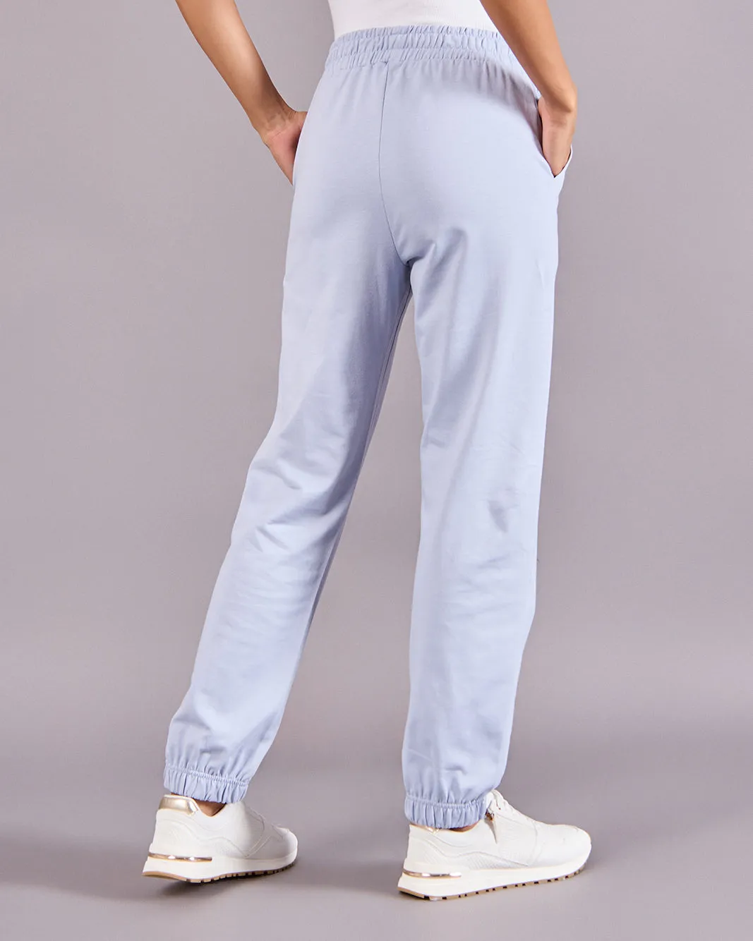 Women Blue Embroidered Jogger Pants sold by Redtag product image thumbnail 3