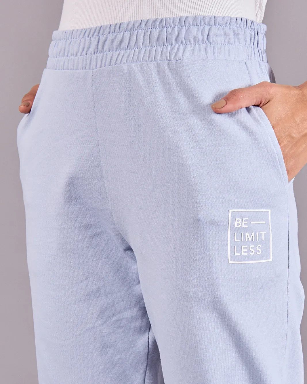 Women Blue Embroidered Jogger Pants sold by Redtag product image thumbnail 4