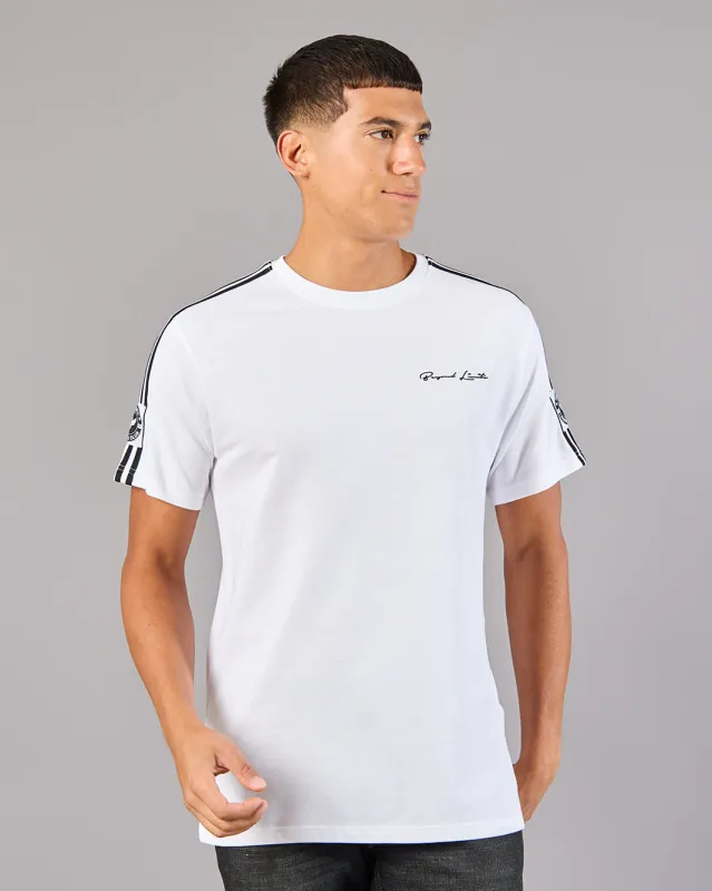 Men White Printed Basic T-Shirt sold by Redtag
