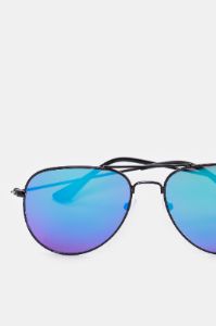 Men Black Aviator Sunglasses sold by Redtag