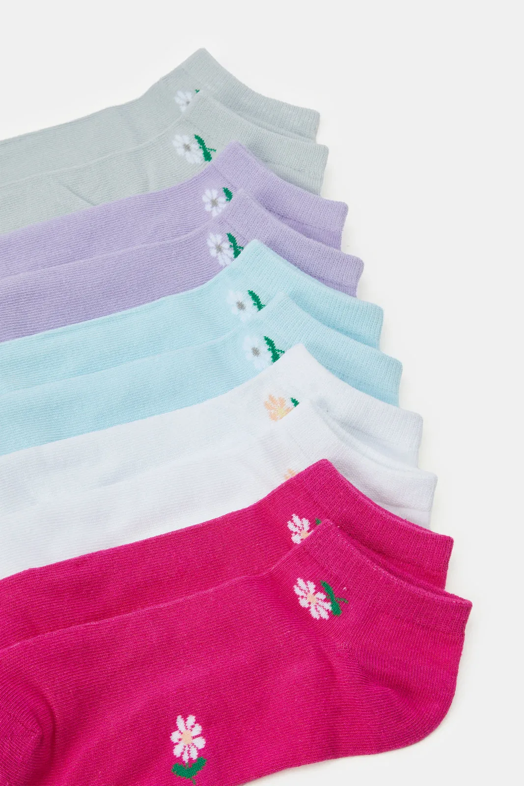 Women Assorted Ankle Length Socks (5 Pairs) sold by Redtag product image thumbnail 3