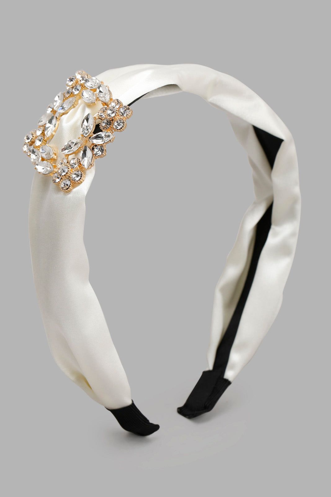 Cream Embellished Headband For Women sold by Redtag