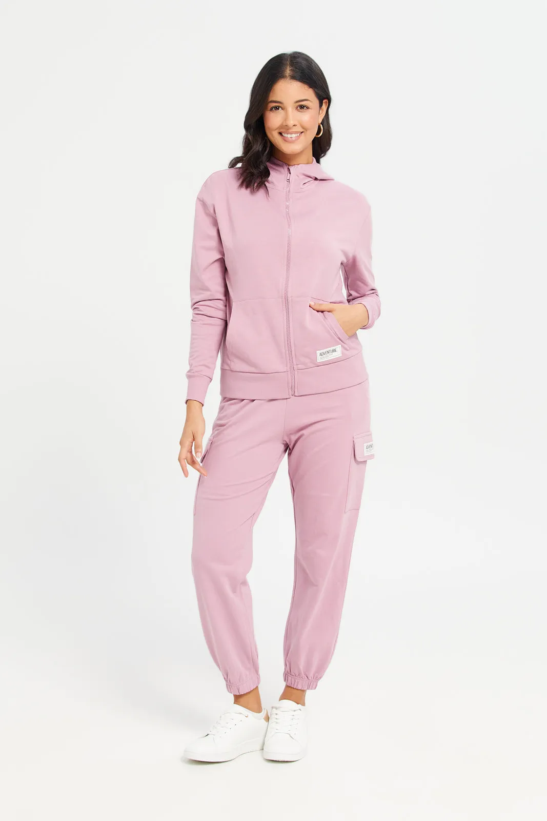 Women Pink Jogger With Utility Pockets sold by Redtag product image thumbnail 2