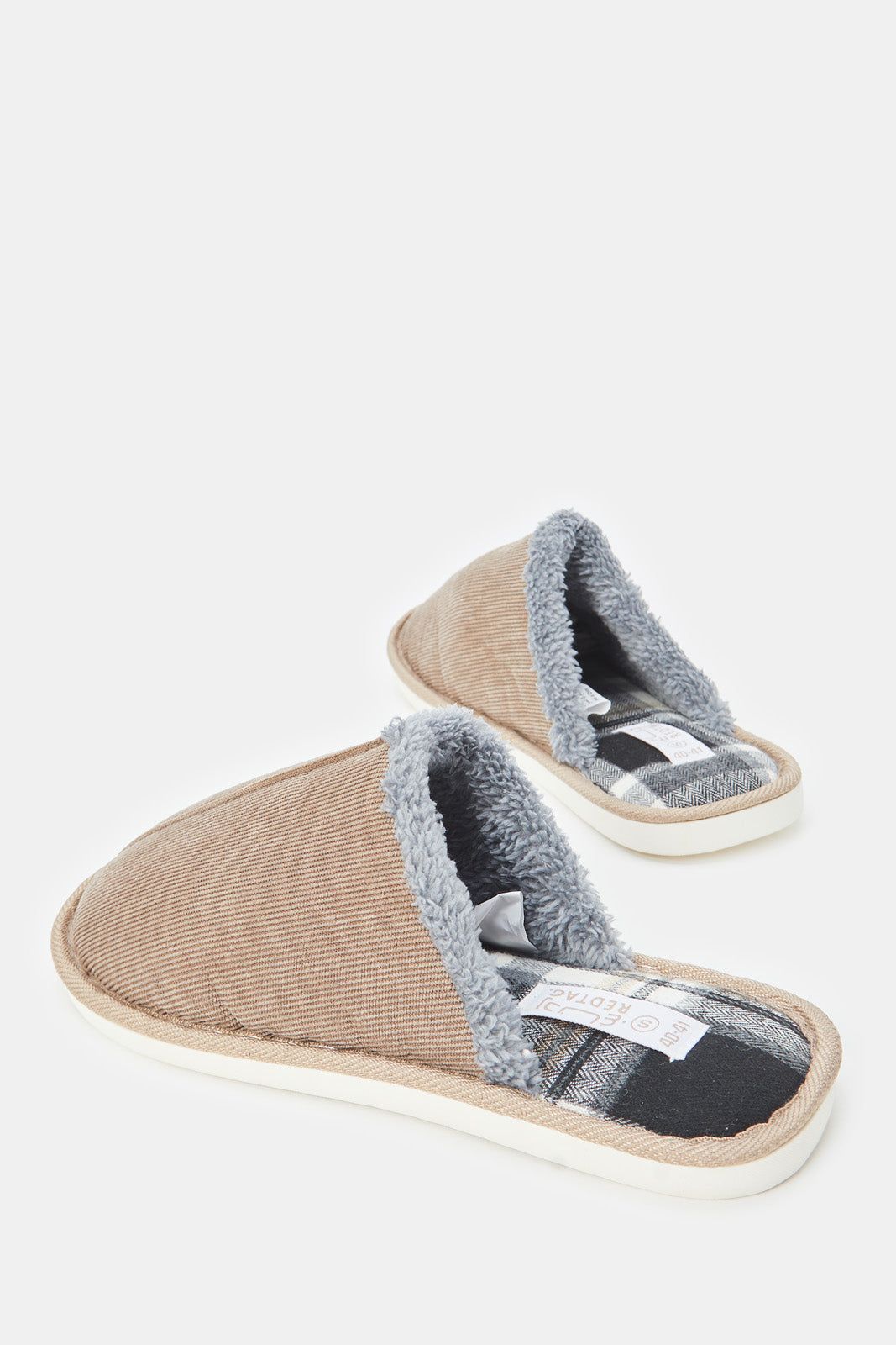 Men Brown Mule Slippers sold by Redtag product image thumbnail 4