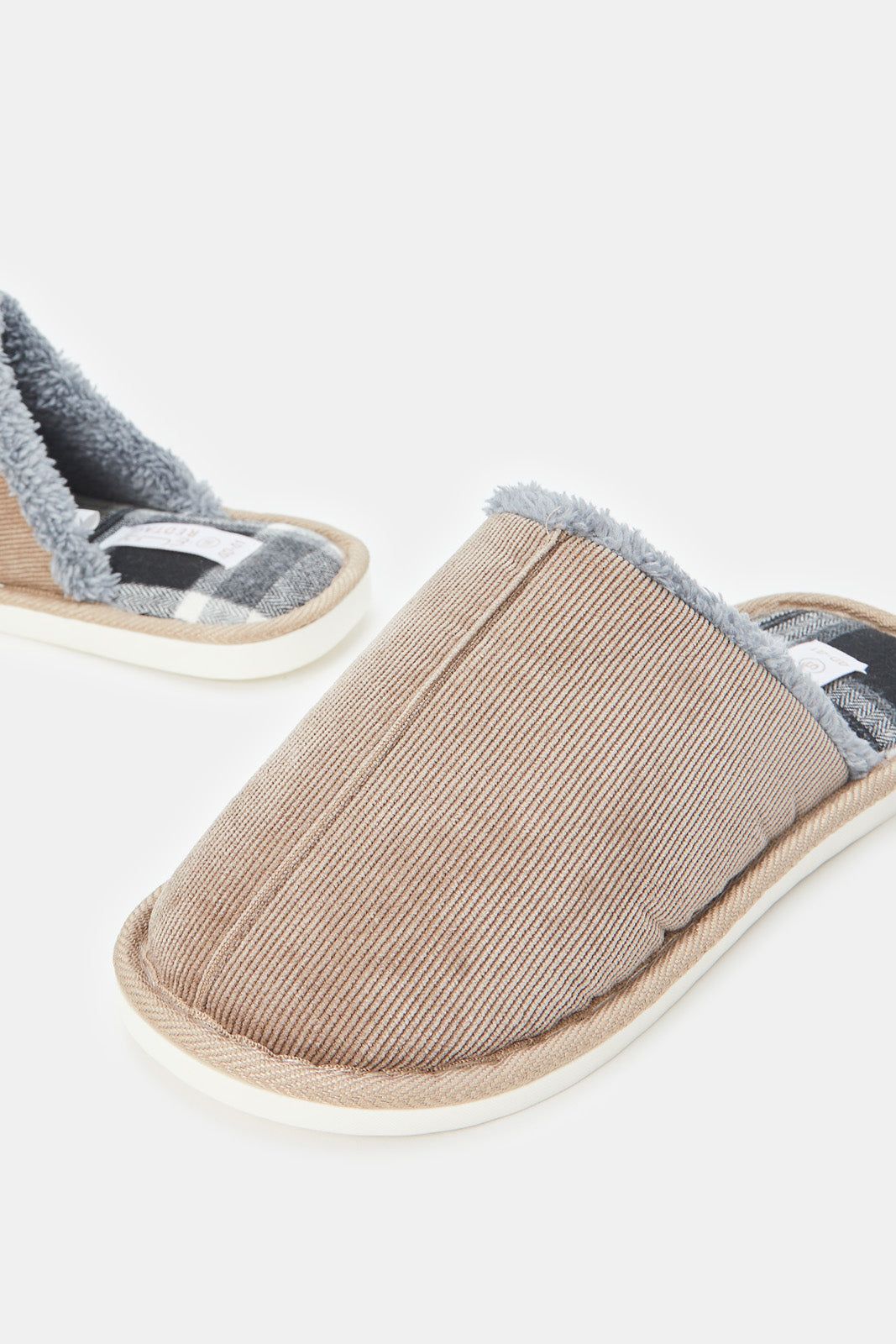 Men Brown Mule Slippers sold by Redtag product image thumbnail 3