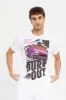 Men White Graphic T-Shirt sold by Redtag