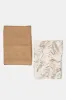 Women Brown Solid And Printed Scarf Set (Pack of 2) sold by Redtag