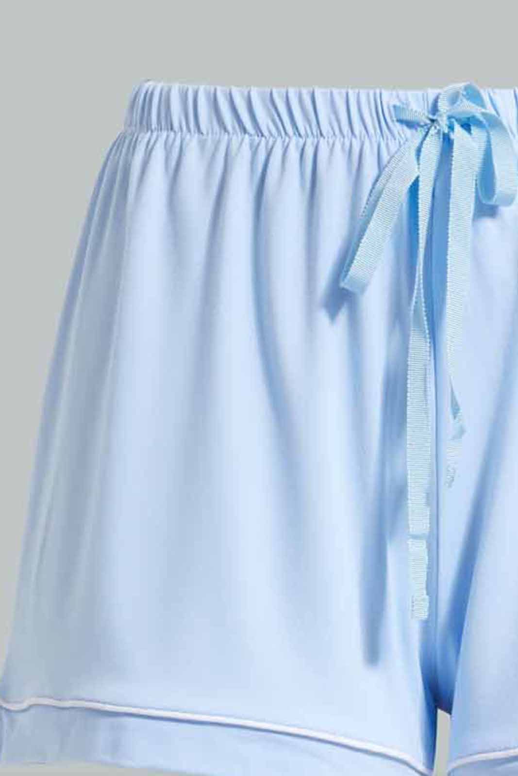 Blue Classic Pyjama Set For Women (2 Piece) sold by Redtag product image thumbnail 4