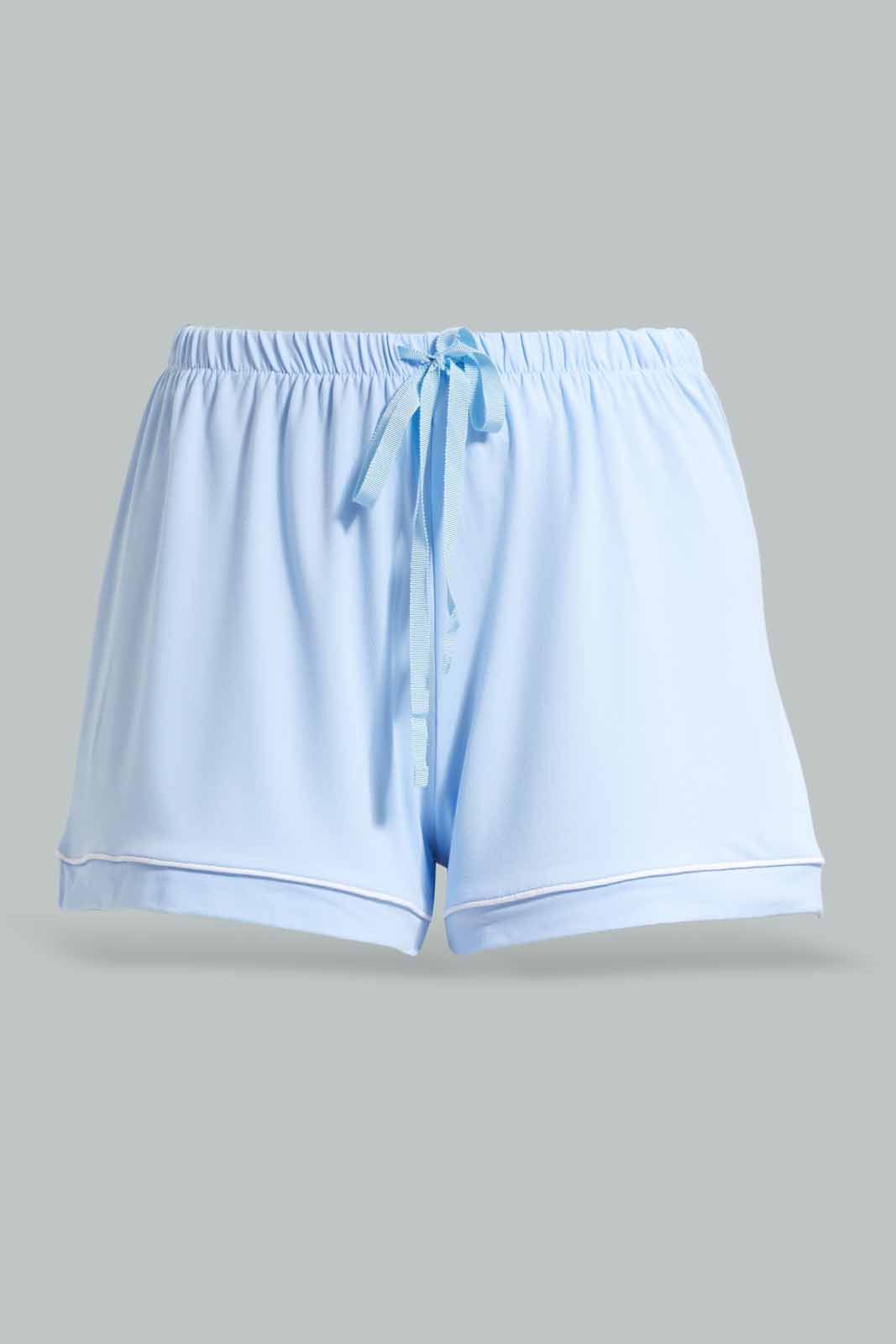 Blue Classic Pyjama Set For Women (2 Piece) sold by Redtag product image thumbnail 2