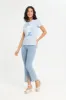 Women Blue Fit And Flare High Waist Jeans sold by Redtag