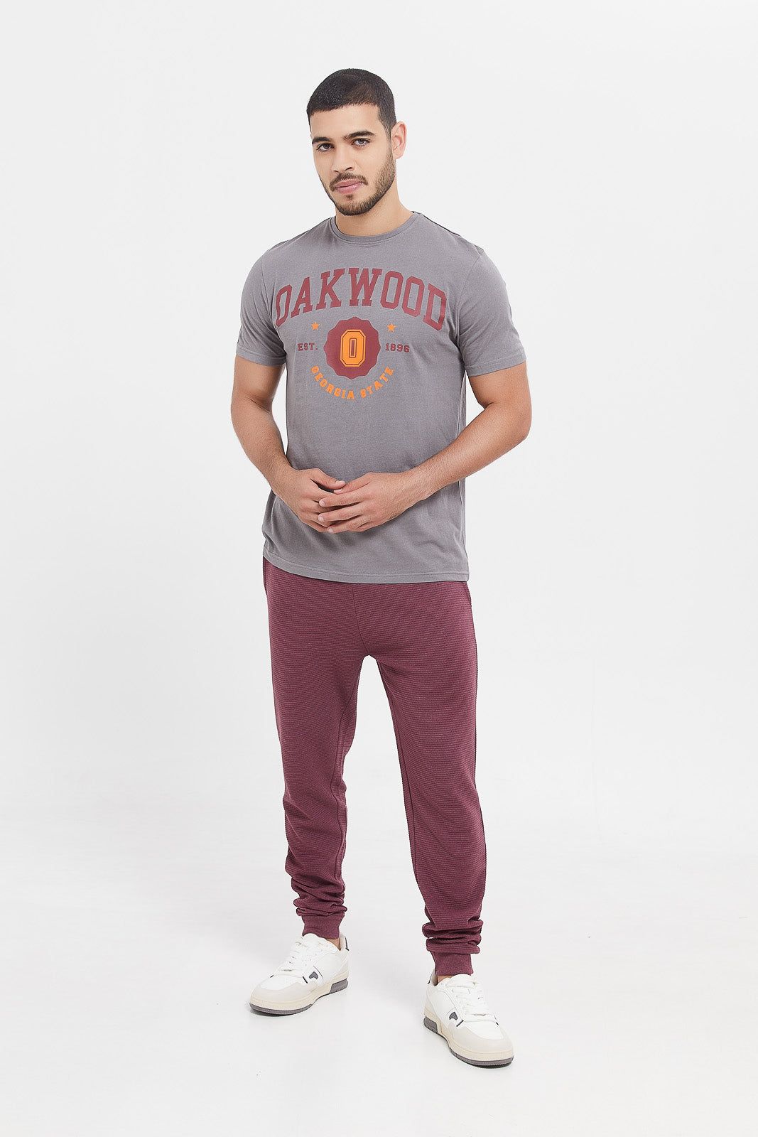 Men Grey Graphic T-Shirt sold by Redtag product image thumbnail 2