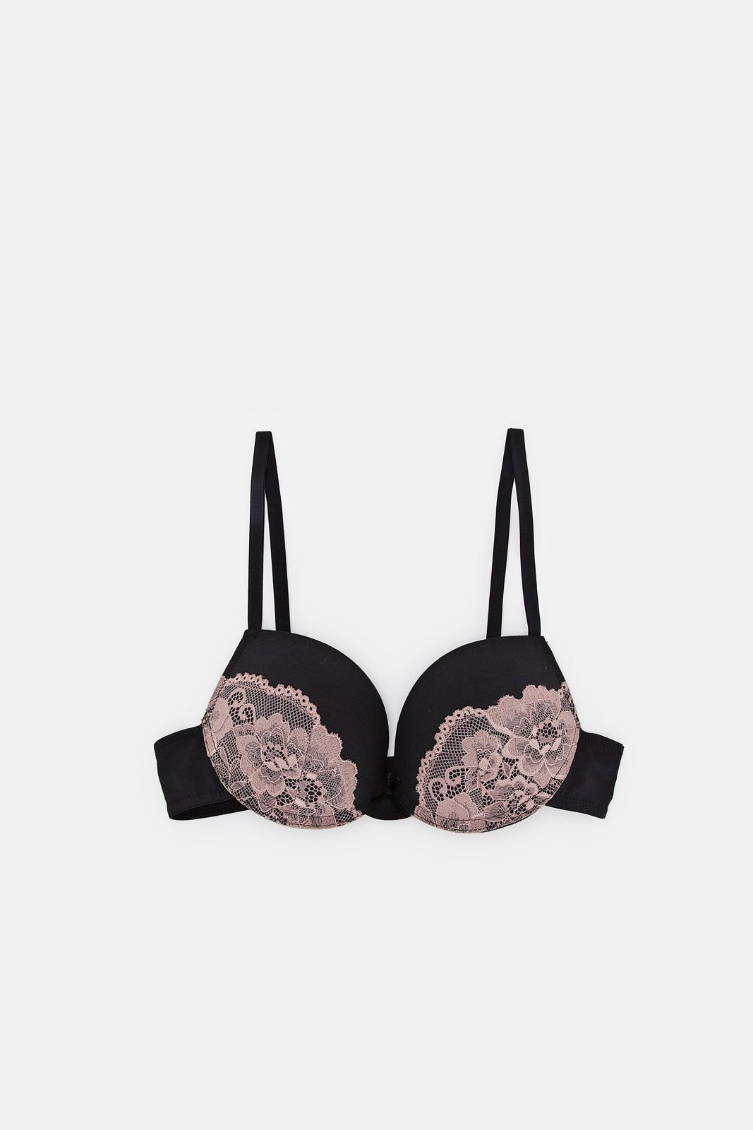 Women Black Lace Push Up Bras (Pack of 2) sold by Redtag product image thumbnail 3