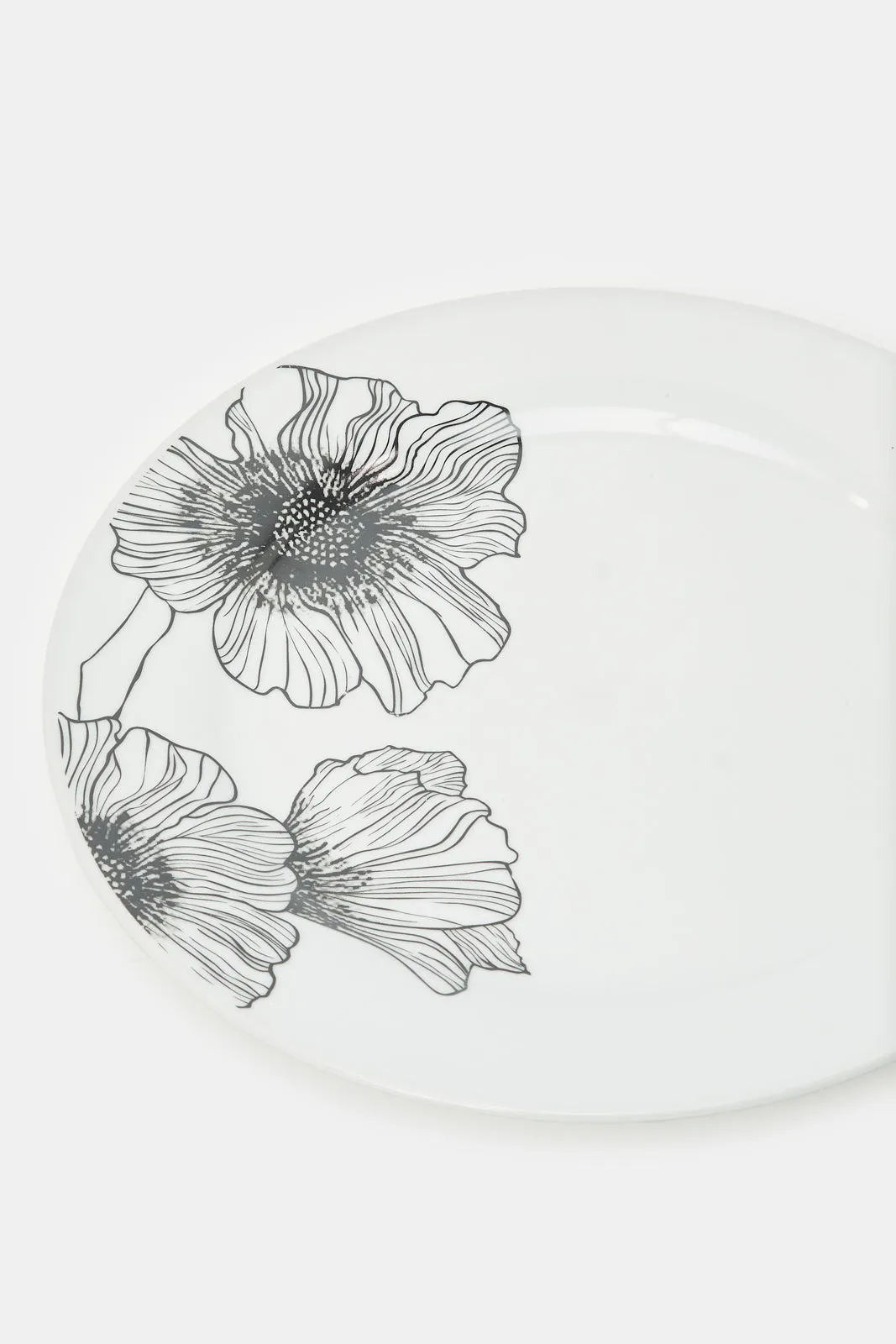 White And Black Geometric Design Dinner Set (20 Piece) sold by Redtag product image thumbnail 5