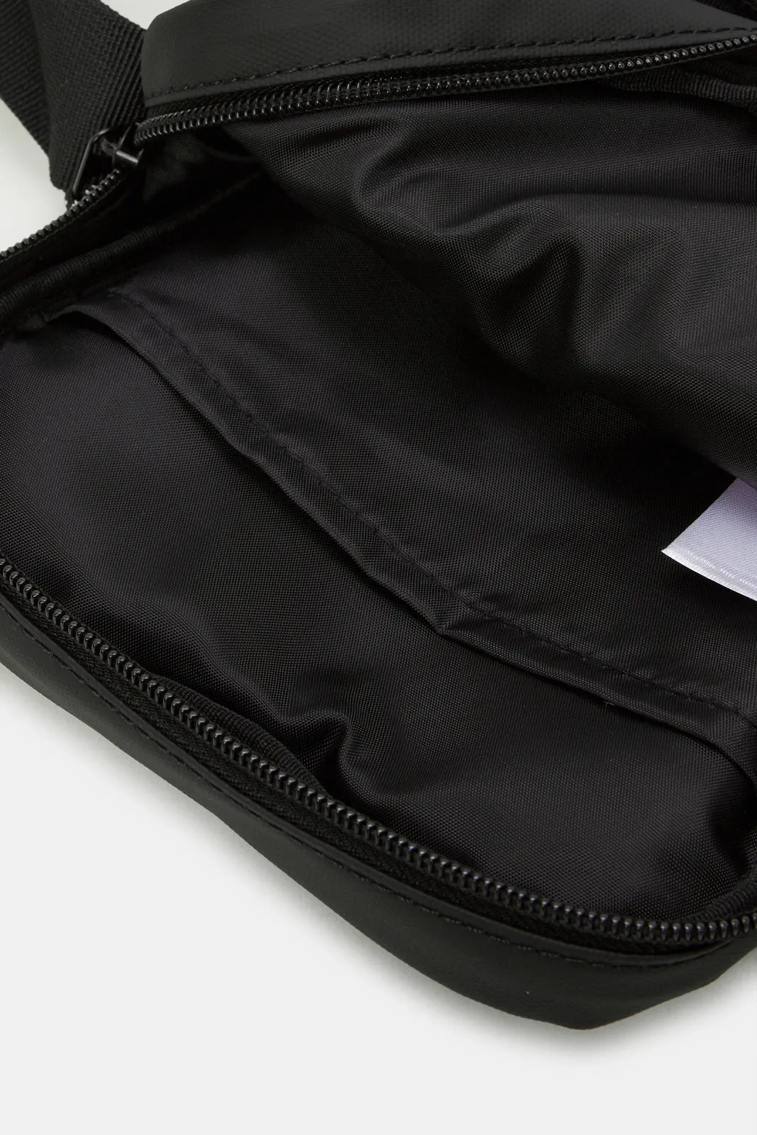 Men Black Printed Crossbody Bag sold by Redtag product image thumbnail 4