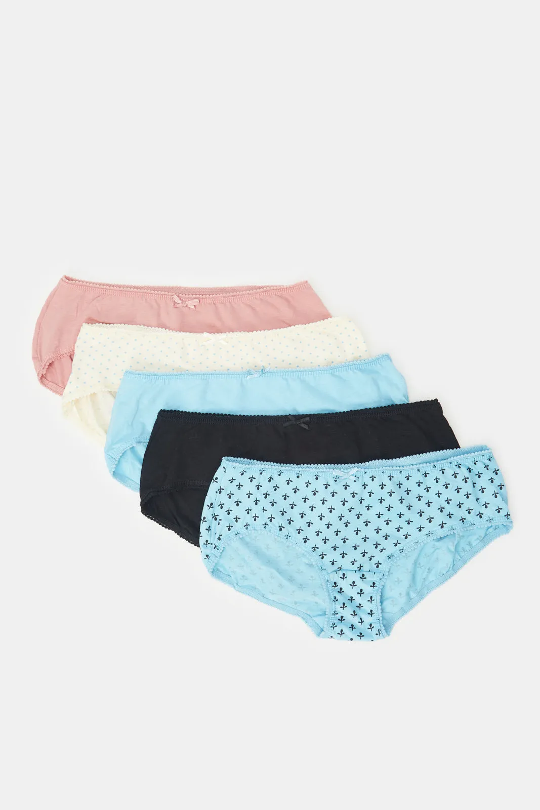 Women Assorted Boyleg Brief Set (Pack of 5) sold by Redtag product image thumbnail 2
