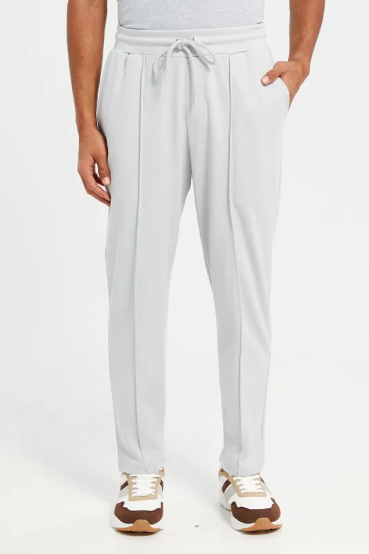 Men Grey Jogger Pants sold by Redtag