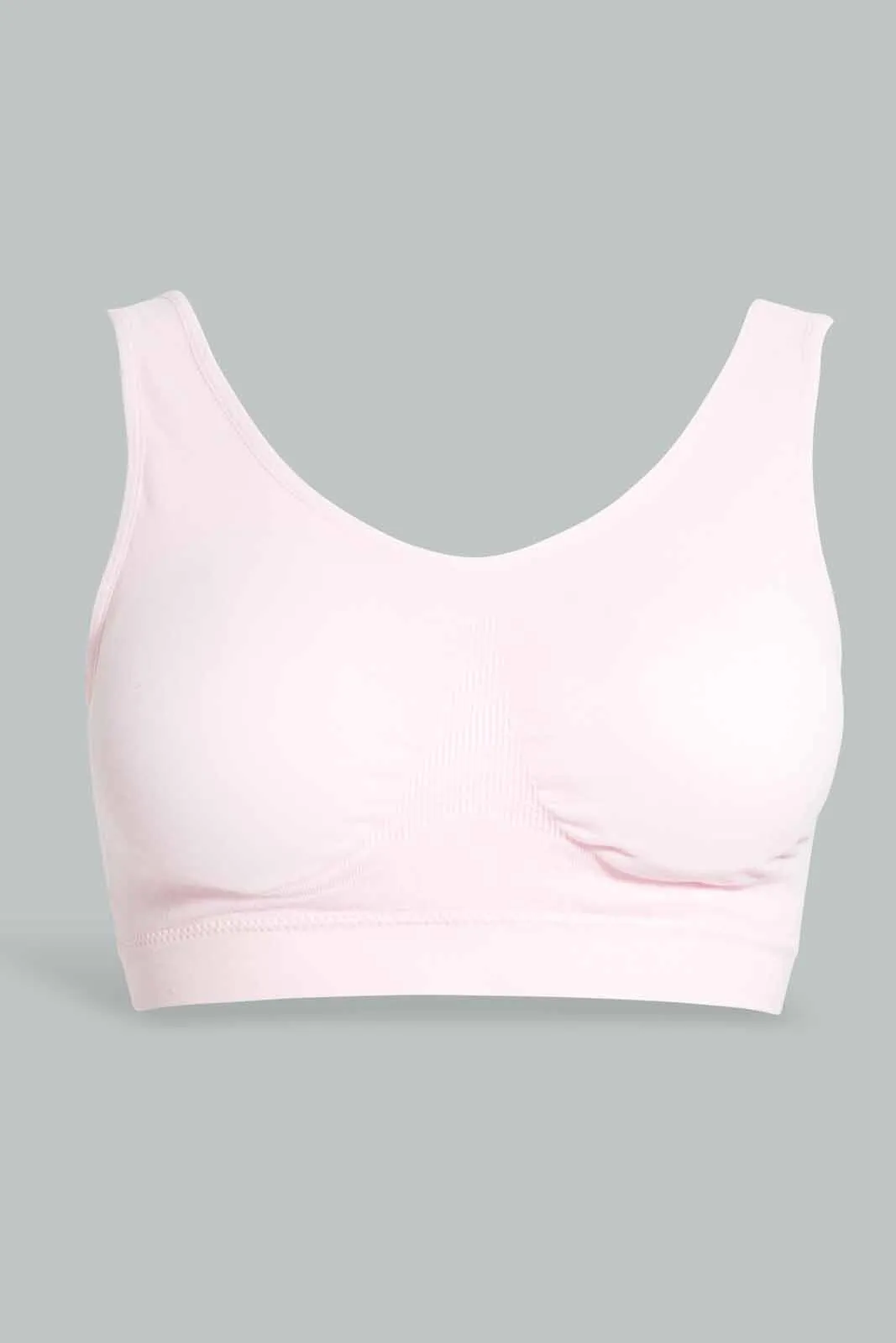 Black And Pink Padded Comfort Bra For Women (Pack of 2) sold by Redtag product image thumbnail 2