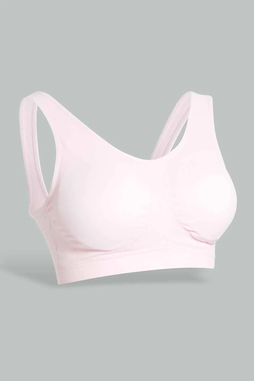 Black And Pink Padded Comfort Bra For Women (Pack of 2) sold by Redtag product image thumbnail 3