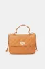 Women Tan Quilted Cross Body Bag sold by Redtag