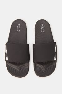 Men Black Extra Comfort Slides sold by Redtag