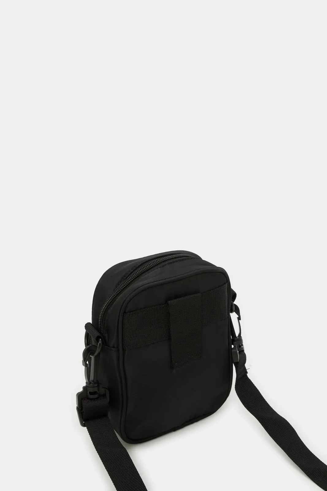Men Black And Green Plain Crossbody Bag sold by Redtag product image thumbnail 3