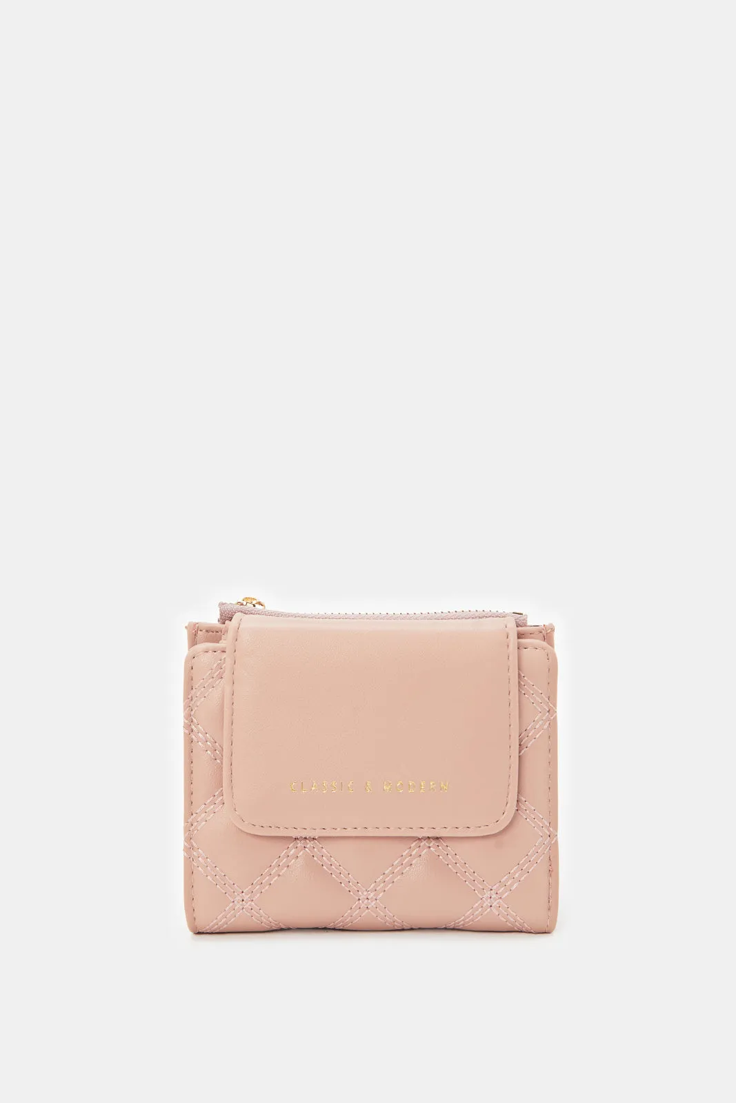 Women Pink Embroidered Wallet sold by Redtag