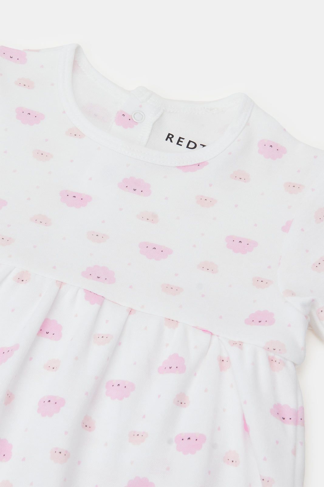 Baby White Printed Bodysuit Dress sold by Redtag product image thumbnail 2