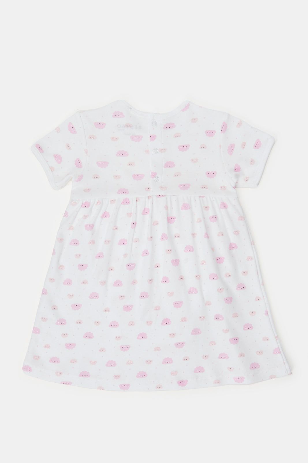 Baby White Printed Bodysuit Dress sold by Redtag product image thumbnail 3