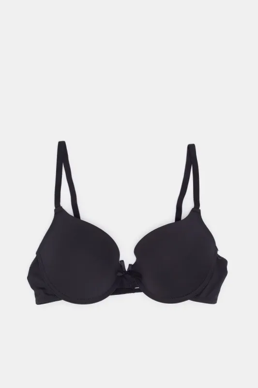 Women Assorted Basic Plunge Bra Set (Pack Of 3) sold by Redtag