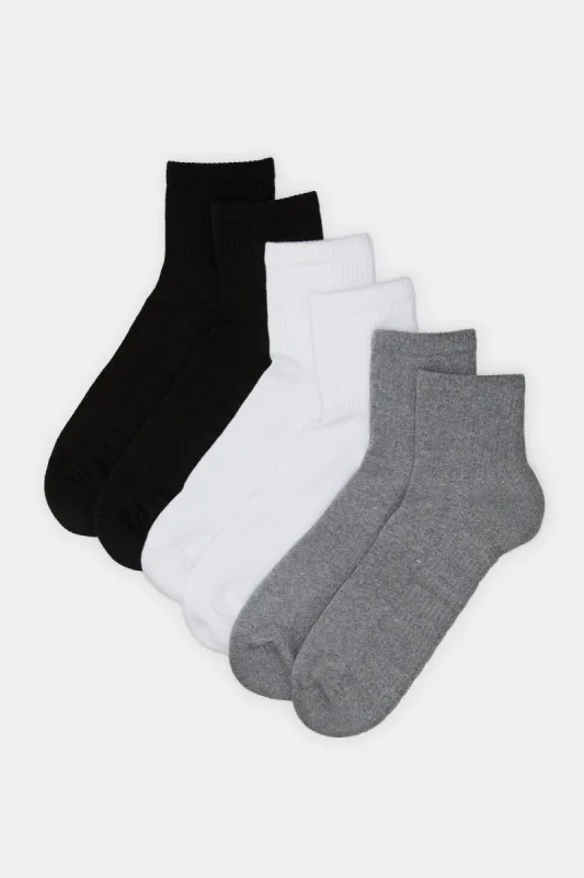 Men Assorted Training Socks Set (Pack Of 3) sold by Redtag