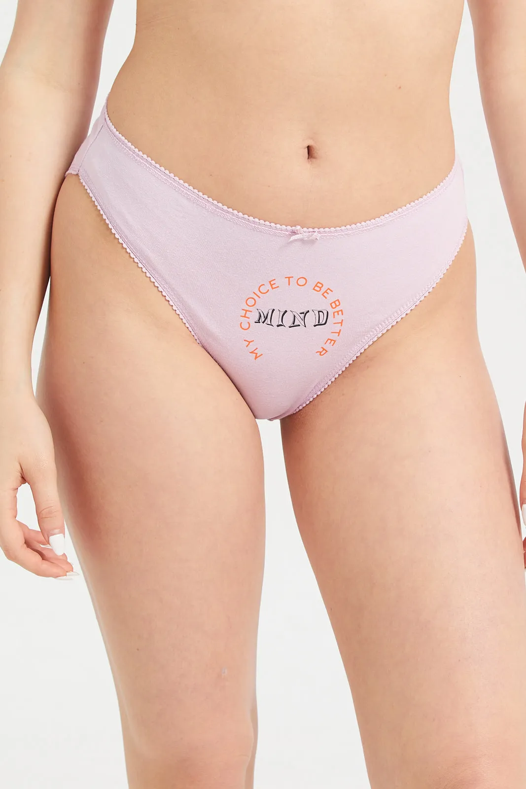 Women Assorted Hi-Leg Brief Set (Pack of 5) sold by Redtag product image thumbnail 2