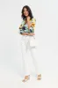 Woman White Printed Blouse sold by Redtag