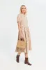 Women Beige Printed Blouse sold by Redtag