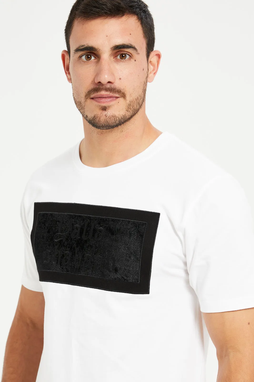 Men White Yalla Shabaab Printed T-Shirt sold by Redtag product image thumbnail 4