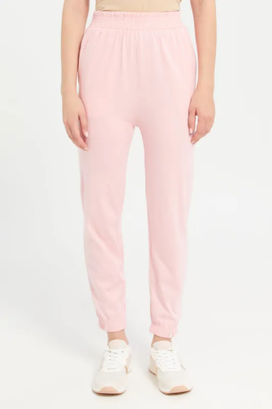 Woman Pink Plain Active Pants sold by Redtag