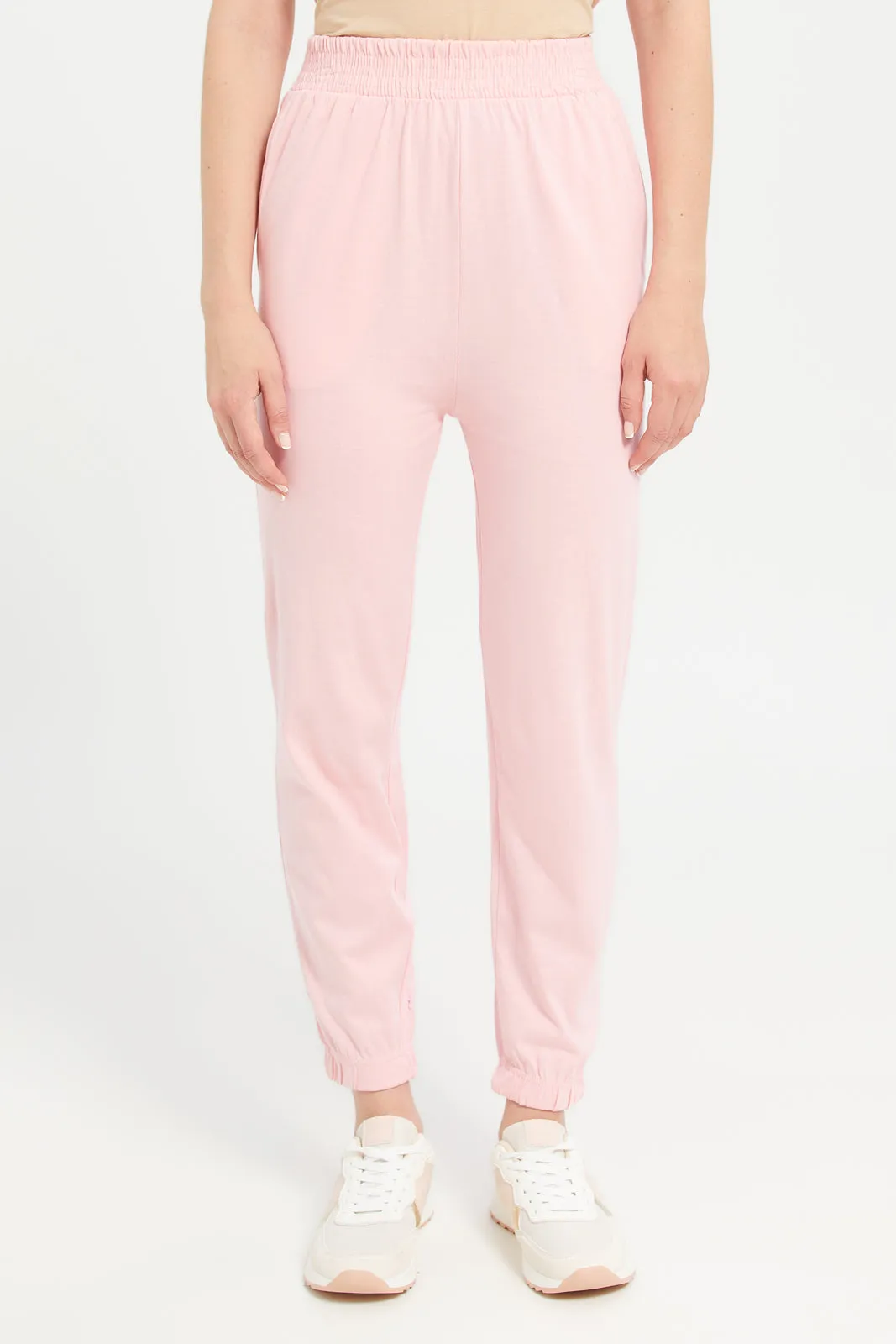 Woman Pink Plain Active Pants sold by Redtag