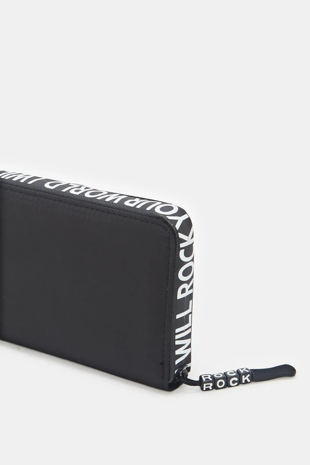 Women Black Print Regular Wallet sold by Redtag product image thumbnail 2