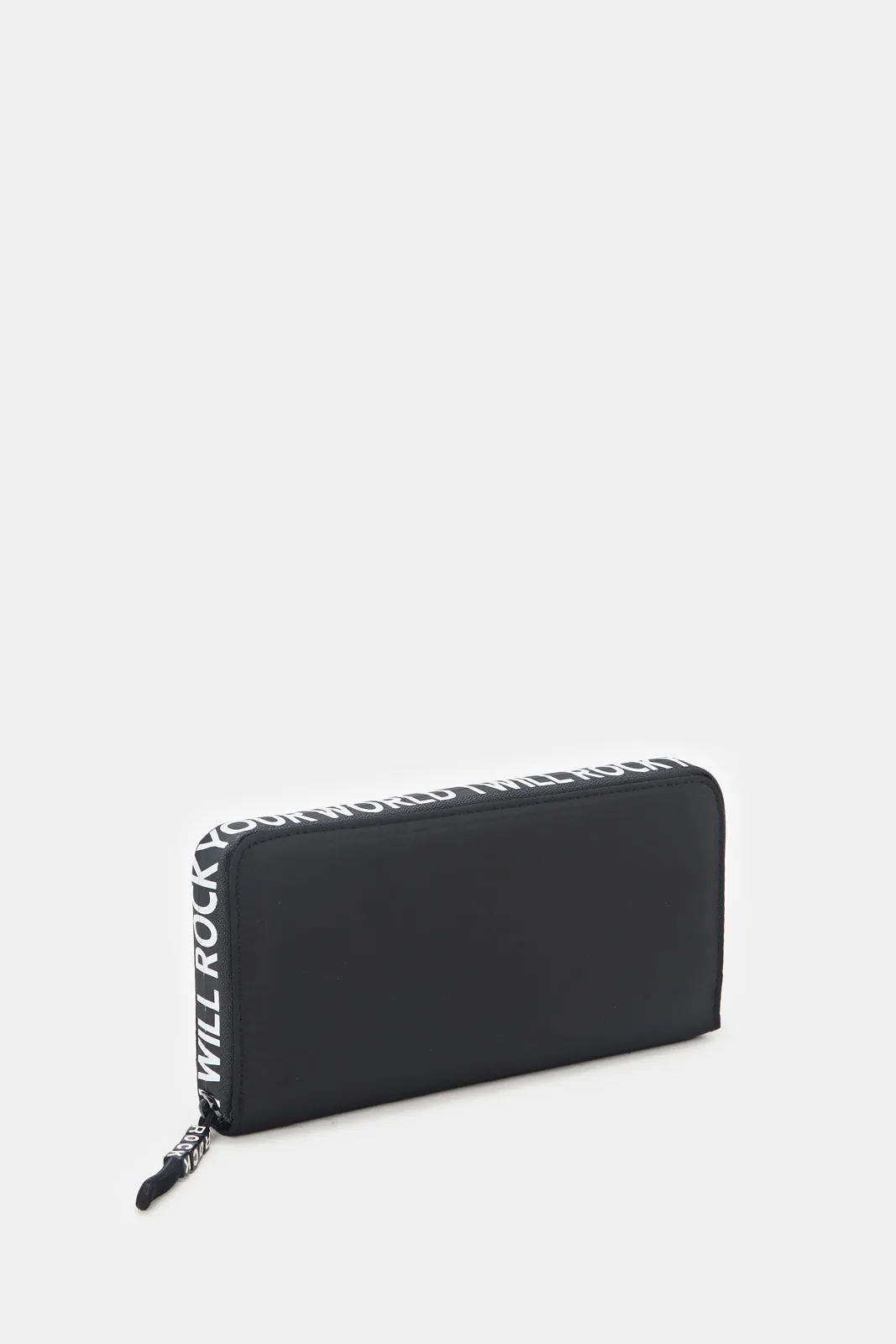 Women Black Print Regular Wallet sold by Redtag product image thumbnail 3