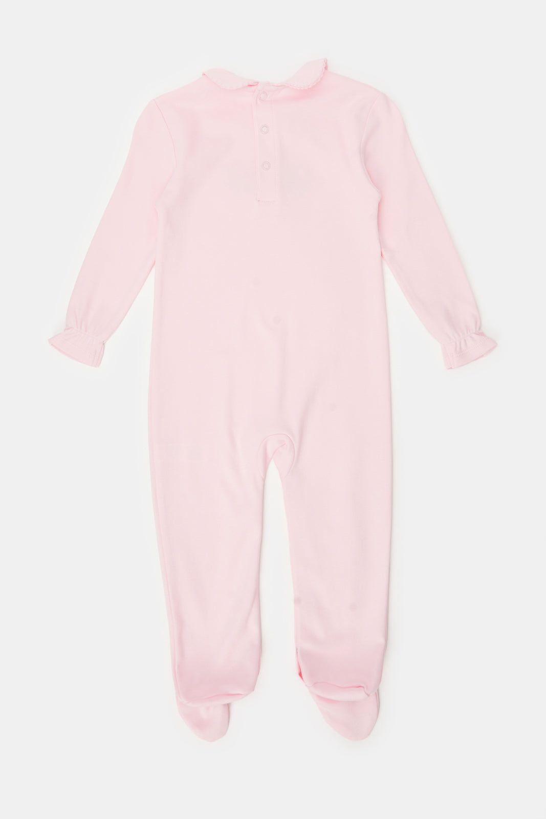 Baby Pink Embroidered Sleepsuit sold by Redtag product image thumbnail 3