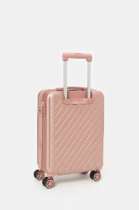Pink Textured Trolley Luggage (20Inch) sold by Redtag