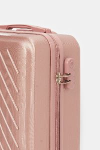 Pink Textured Trolley Luggage (20Inch) sold by Redtag