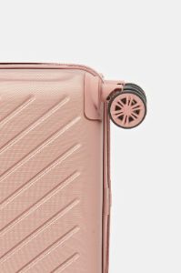 Pink Textured Trolley Luggage (20Inch) sold by Redtag