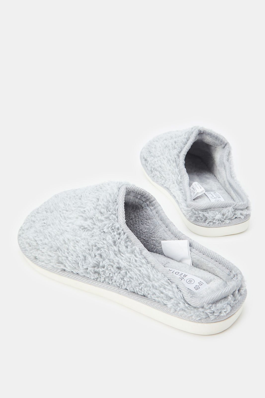 Men Grey Mule Slippers sold by Redtag product image thumbnail 4
