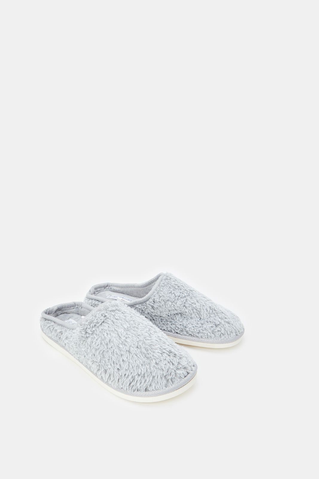 Men Grey Mule Slippers sold by Redtag product image thumbnail 2