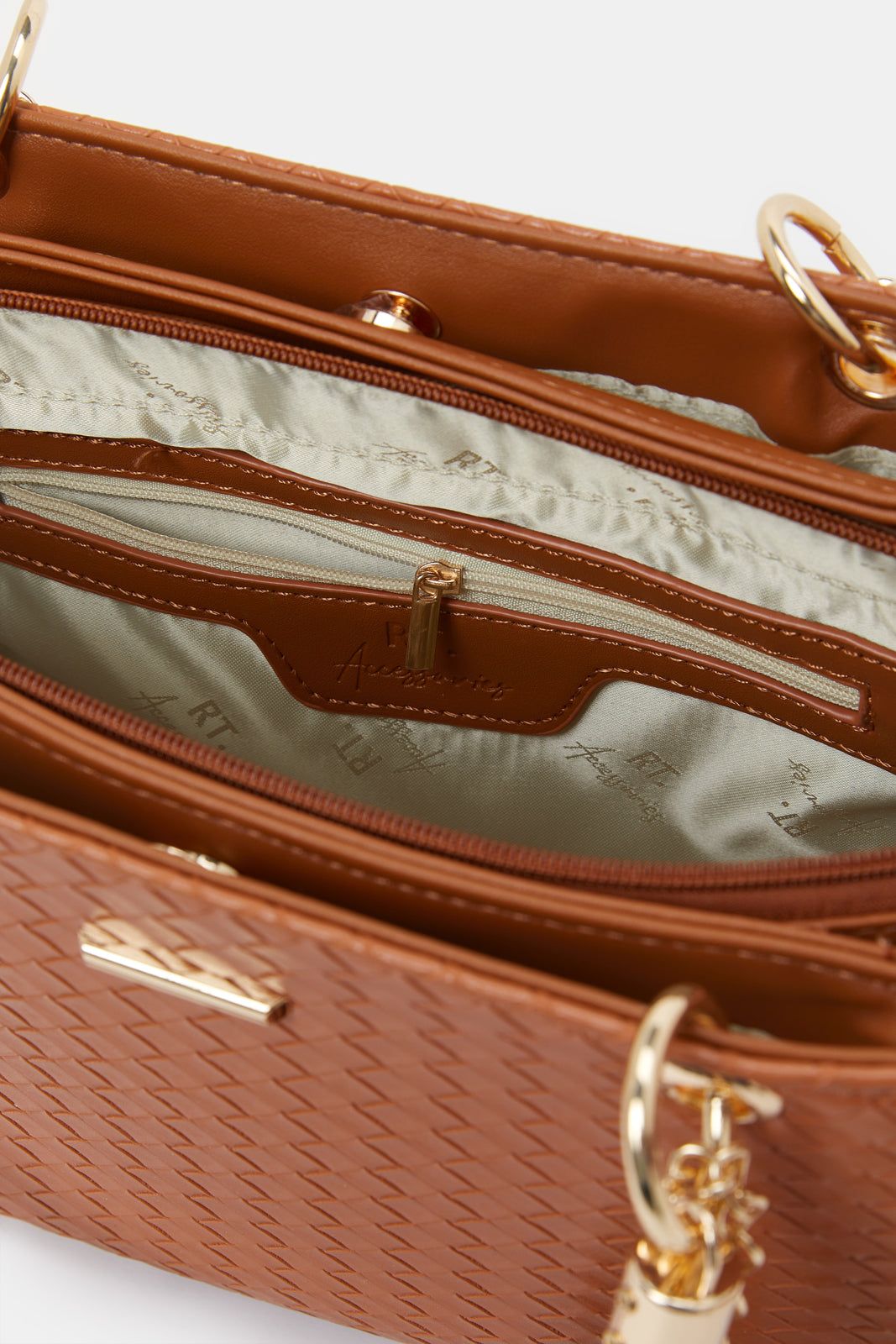 Women Tan Day Bag sold by Redtag product image thumbnail 4