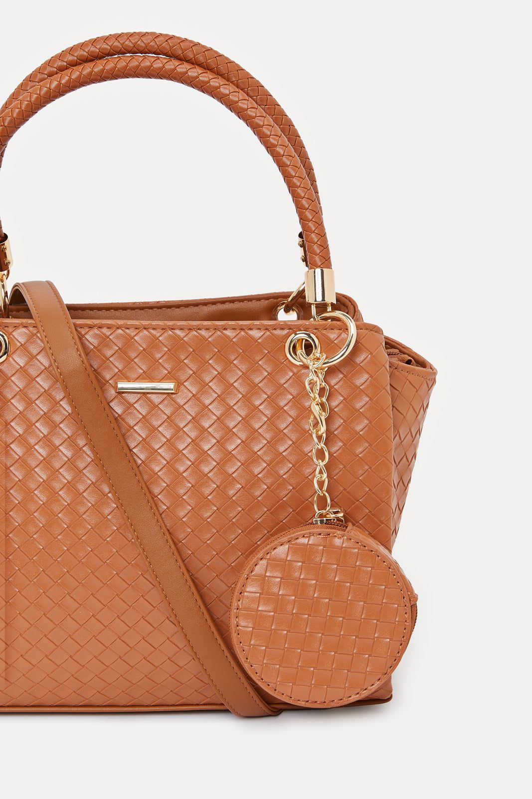 Women Tan Day Bag sold by Redtag product image thumbnail 3