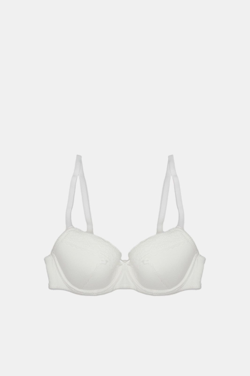 Women Pink And Ivory Lace Padded T-Shirt Bra Set (Pack of 2) sold by Redtag product image thumbnail 4