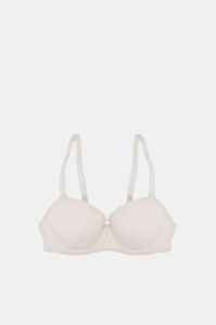 Women Pink And Ivory Lace Padded T-Shirt Bra Set (Pack of 2) sold by Redtag
